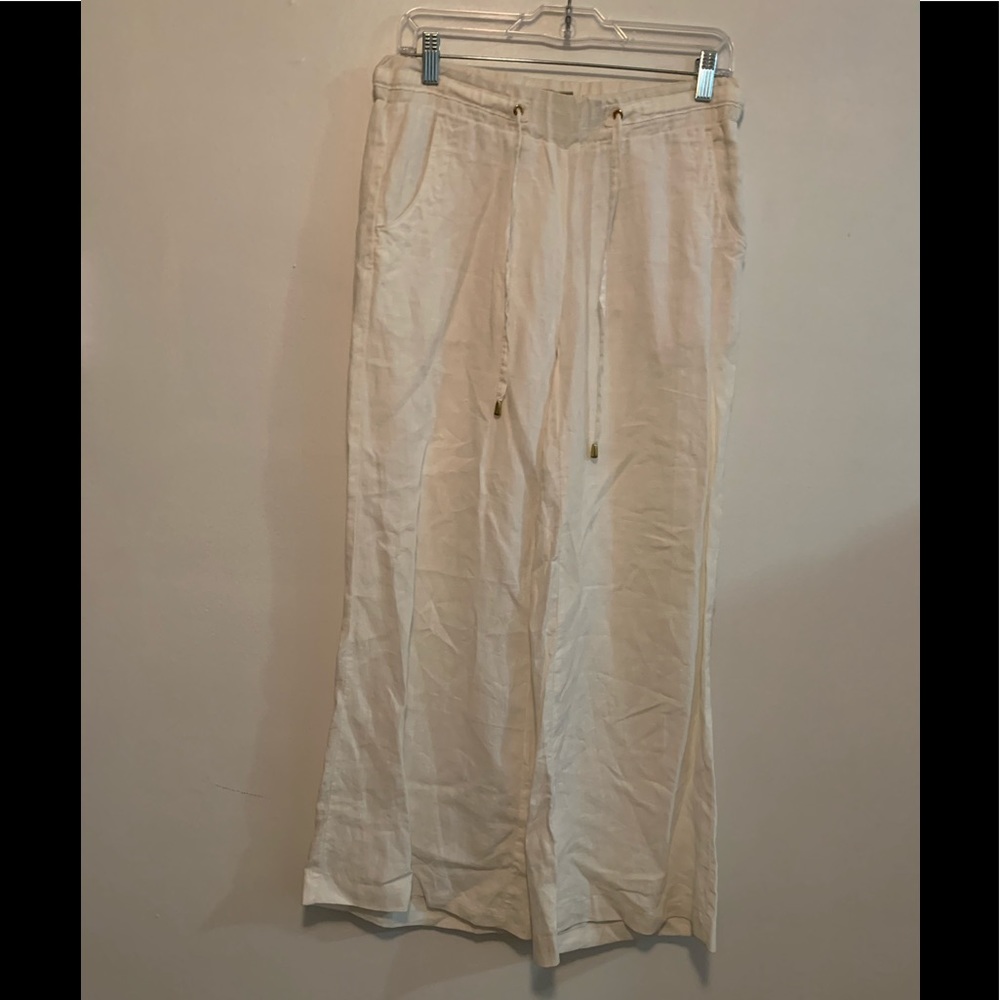 Guess Straight leg linen pants, preowned